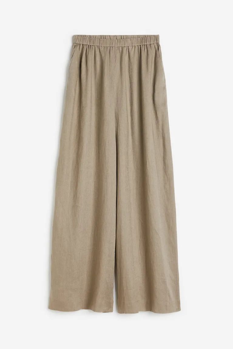 Wide-cut Linen Pants | H&M (US)