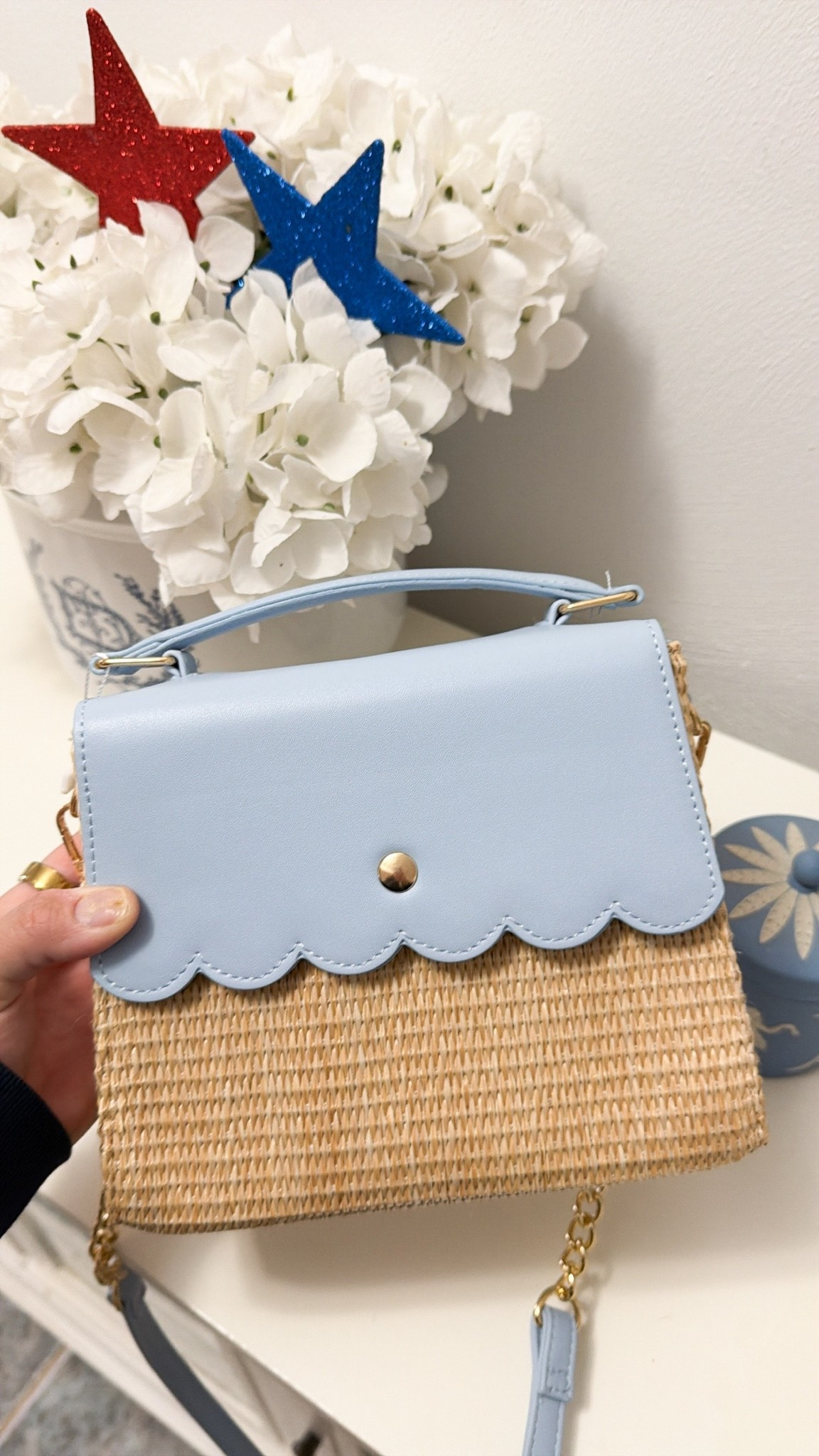 Walmart bag, packed party, summer bag, travel bag, scallops, rattan purse, crossbody

#LTKSeasonal #LTKTravel