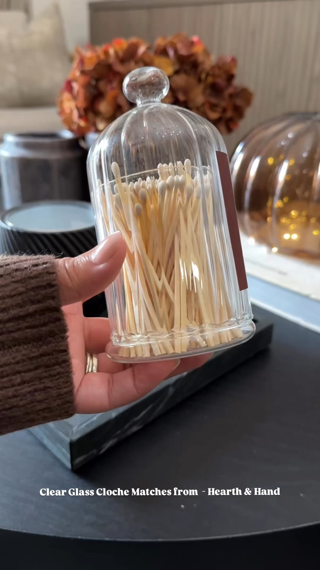 Clear Glass Cloche Matches 75ct - Hearth & Hand™ with Magnolia

#LTKFallSale #LTKHome #LTKSaleAlert