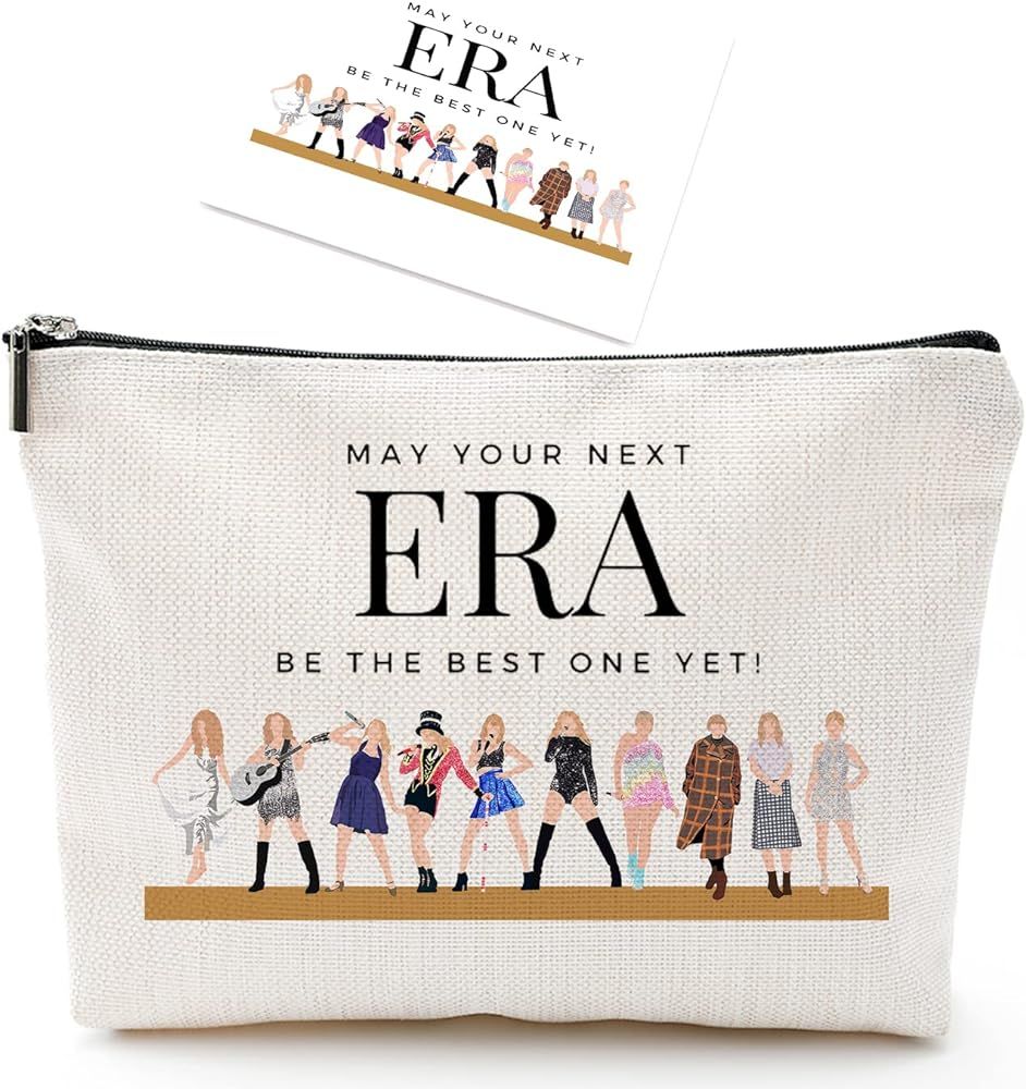 2023 New Concert Makeup Bag With Card,Singer Merch With Eras Tour 10 Singer Images for Taylor Fan... | Amazon (US)