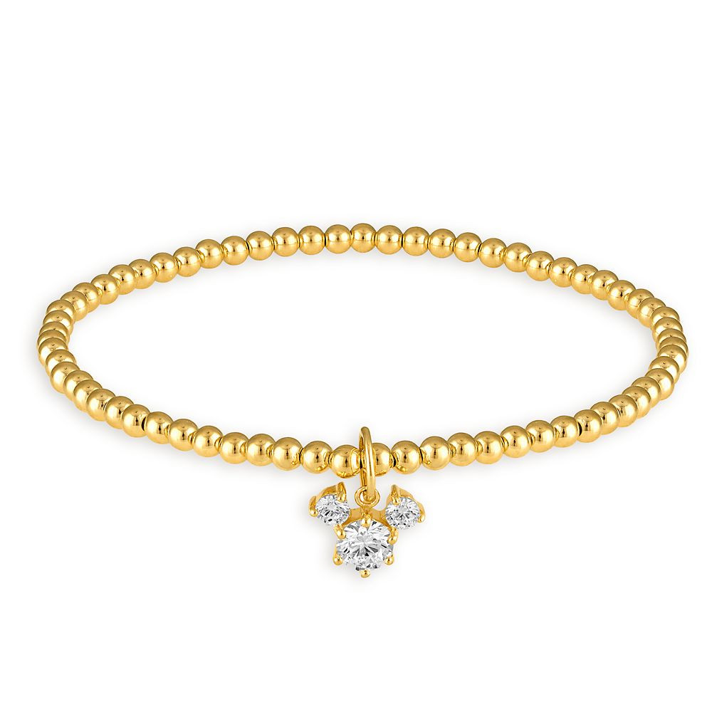 Mickey Mouse Icon Beaded Bracelet by Rebecca Hook | Disney Store