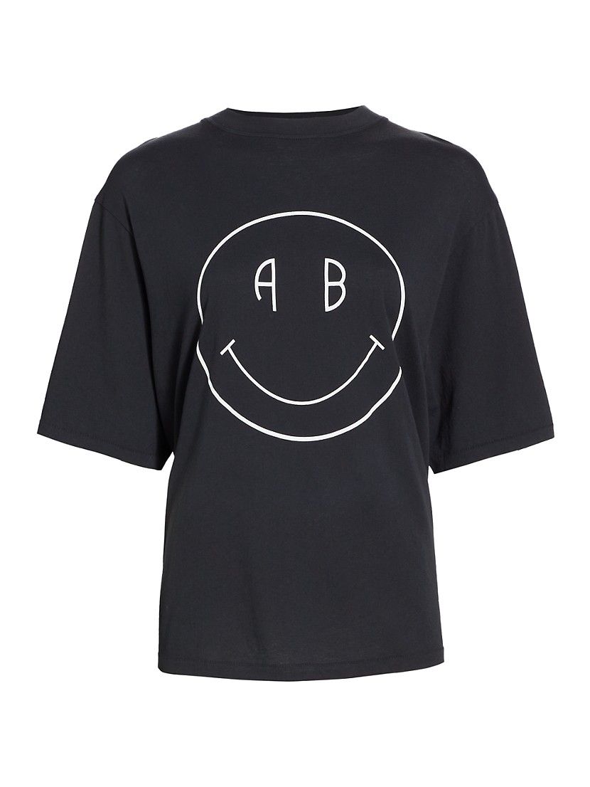 Avi Smiley Oversized T-Shirt | Saks Fifth Avenue