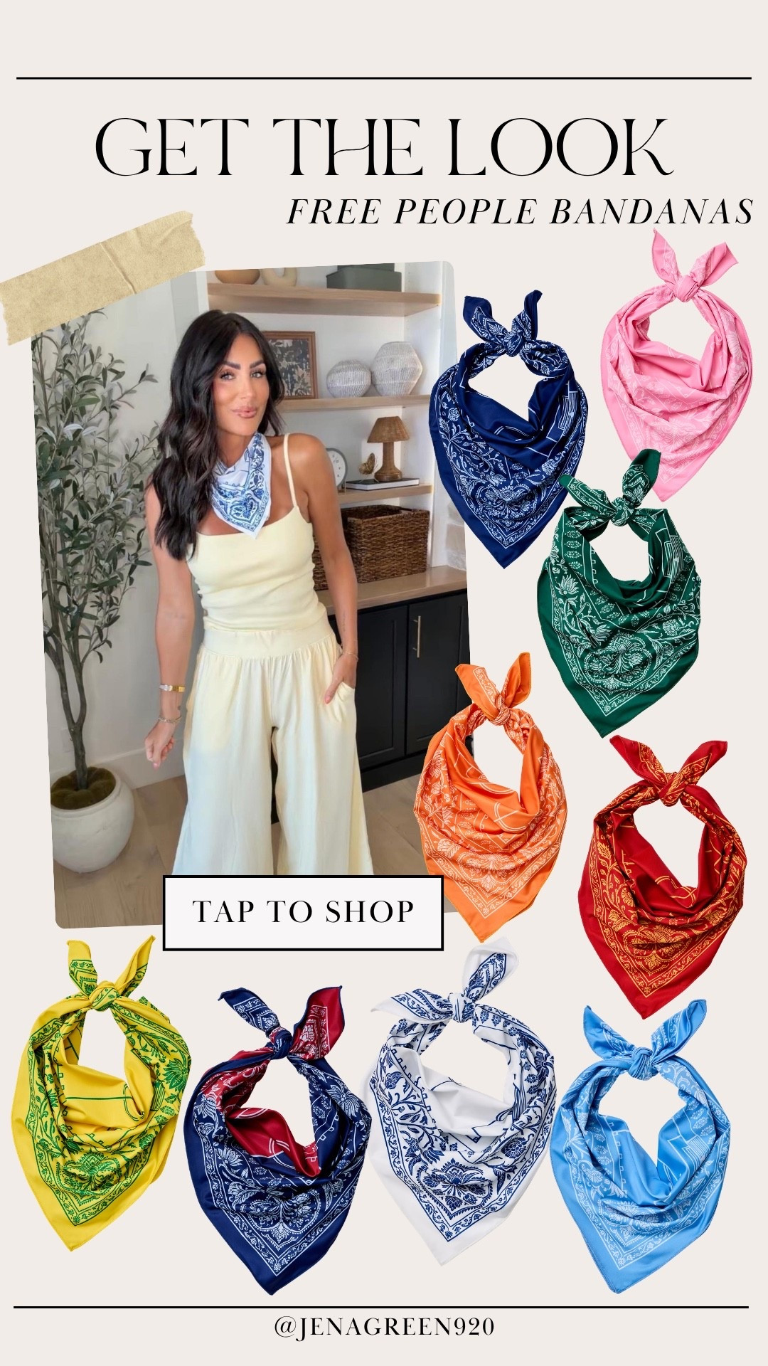 Free People Bandanas | Printed Bandana | Summer Trend

#LTKootd #LTKSeasonal #LTKTall