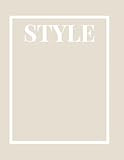STYLE: Aesthetic Neutral Coffee Table Books, A Beige Decorative Home Staging and Bookshelf Styling D | Amazon (US)