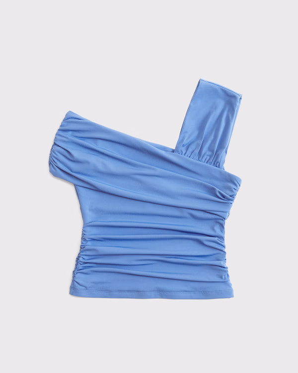 Asymmetrical Wrap Top | Abercrombie & Fitch (US)