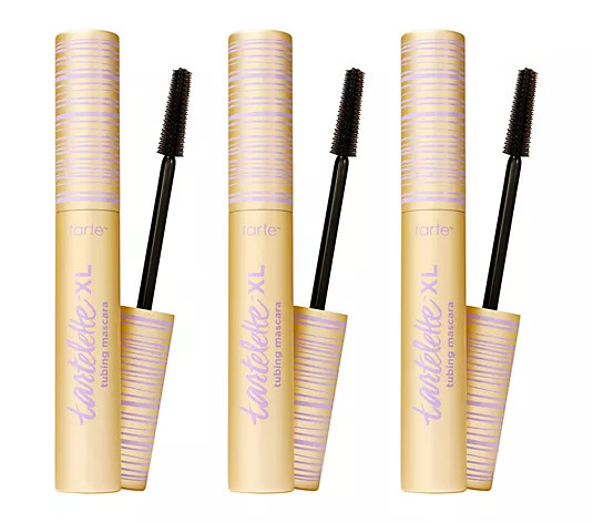 tarte tartelette tubing XL lash extension mascara trio | QVC