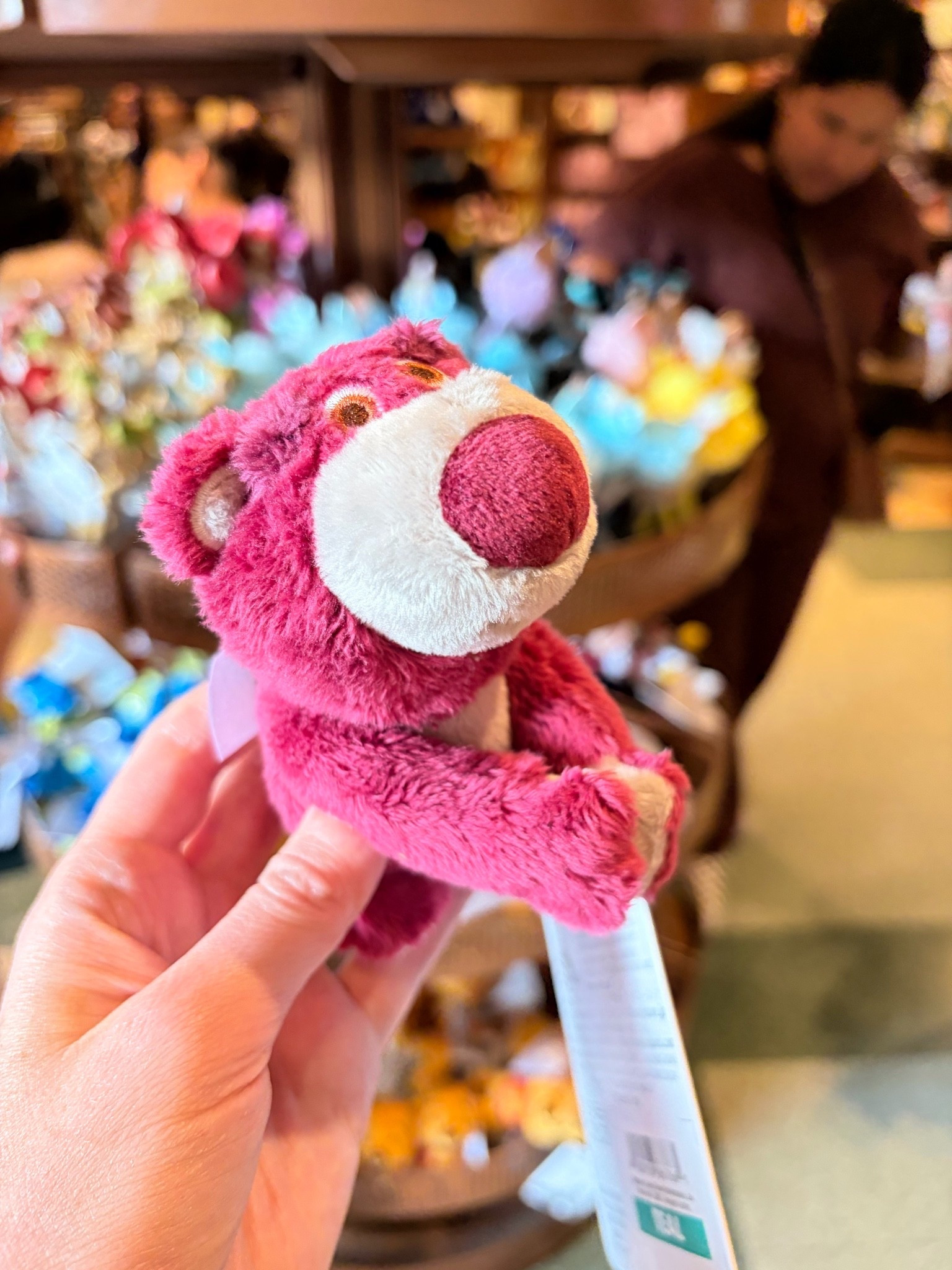 The cutest little Lotso magnetic plush available throughout Disneyland 🍓

#LTKTravel #LTKSeasonal