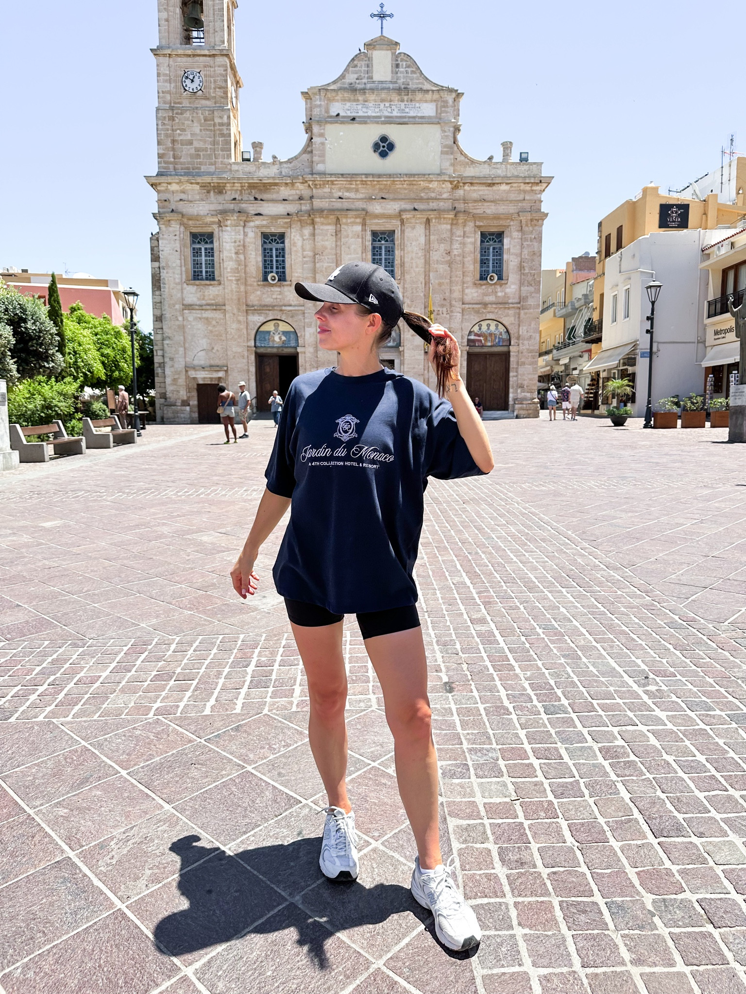 4th & Reckless navy embroidered Monaco T-Shirt with New Balance trainers!

#LTKuk #LTKfitness #LTKsummer