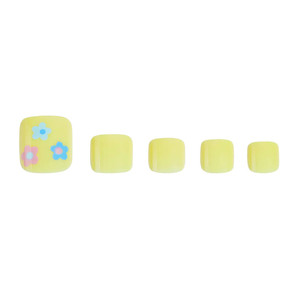 Sunny Toes Press-On Toenails | PaintLab