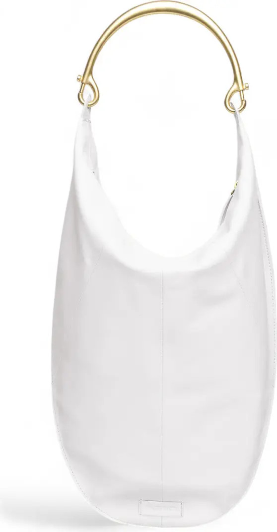Luna Frame Handle Leather Hobo Bag | Nordstrom Rack