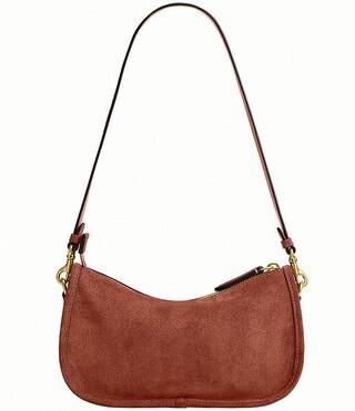 Suede Waverly Shoulder Bag | Dillard's