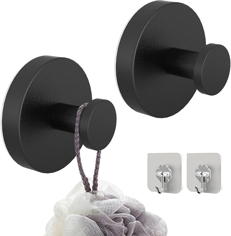 2Pcs Shower Hooks Suction, Suction Cup Hooks, Premium Stainless Steel Suction Hooks Shower Hooks ... | Amazon (CA)