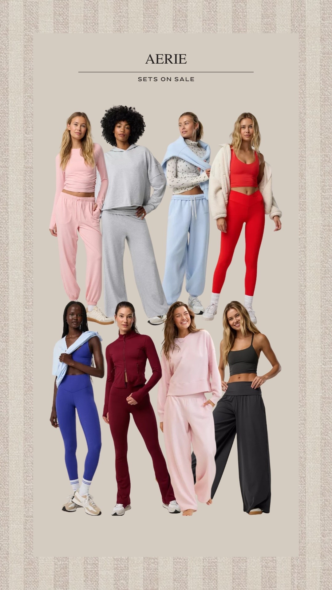 The cutest Aerie sets on sale rn♥️

#LTKActive #LTKSaleAlert #LTKGiftGuide