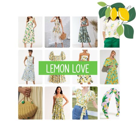 My favorite lemon print pieces, lemon print dress, midi dress, vacation dress 

#LTKFindsUnder100 #LTKOver40 #LTKMidsize