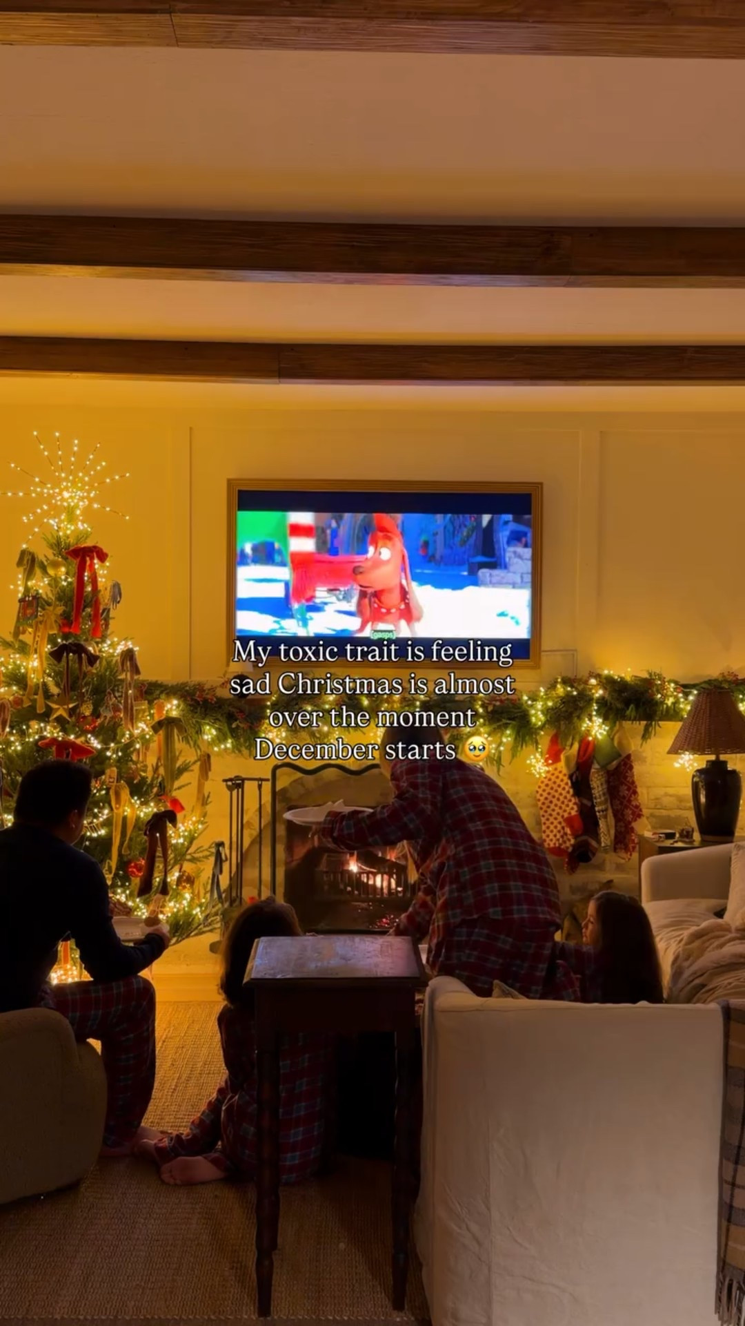 Honestly, yes 🥹🎄and that is why I like to decorate early.