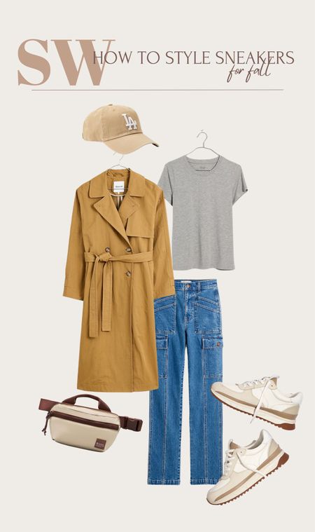 How to elevate your fall outfit with sneakers! I love a neutral shoe + trench coat pair!! 

#LTKshoecrush #LTKxMadewell #LTKstyletip
