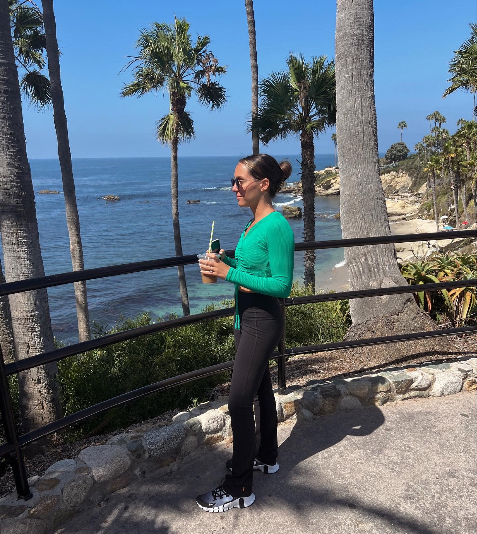 My top is a size XS. Sold out in green, but linked other options! I’ve got my eyes on the cantaloupe color plus it’s on sale 👀 

Coffee run, Fall outfits, ootd, Pilates, style tip 

#LTKstyletip #LTKSeasonal #LTKfitness