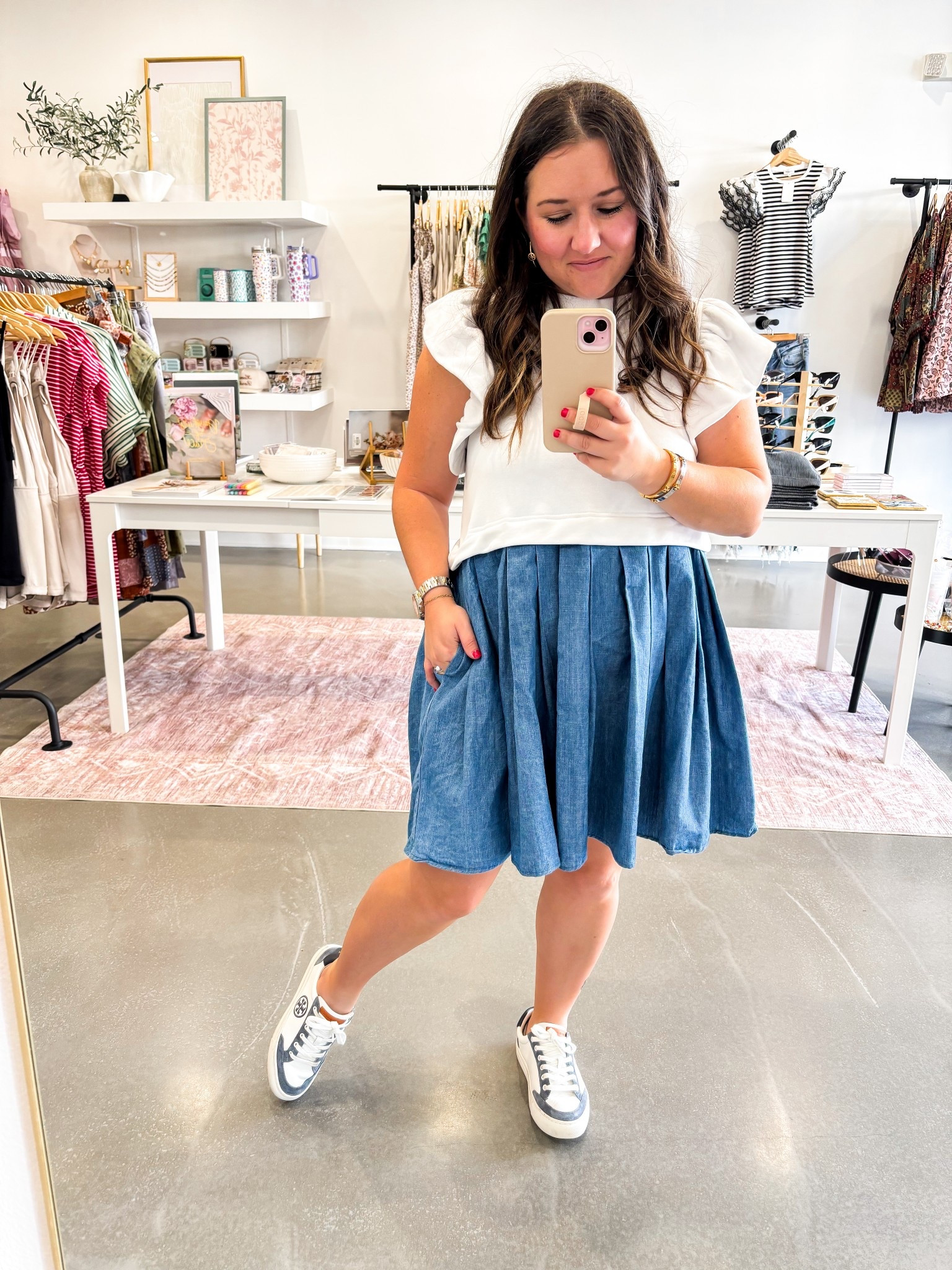 Dress is from my boutique so I can’t link (linked similar) and linked sneakers! 

#LTKFindsUnder50 #LTKFindsUnder100 #LTKStyleTip