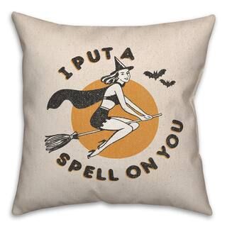 Retro Witch Throw Pillow | Michaels Stores