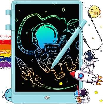 FLUESTON LCD Writing Tablet, Doodle Board Toys Gifts for 3-8 Year Old Girls Boys, 10 Inch Colorfu... | Amazon (US)