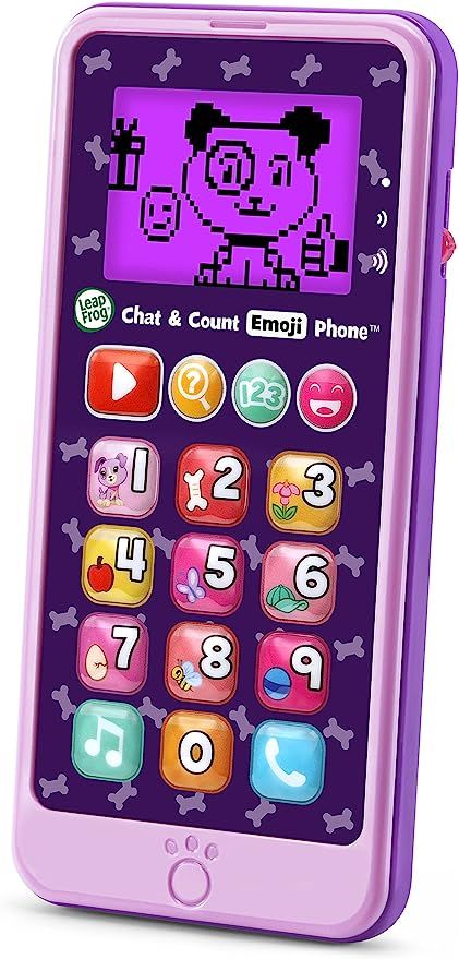 LeapFrog Chat and Count Emoji Phone, Purple | Amazon (US)