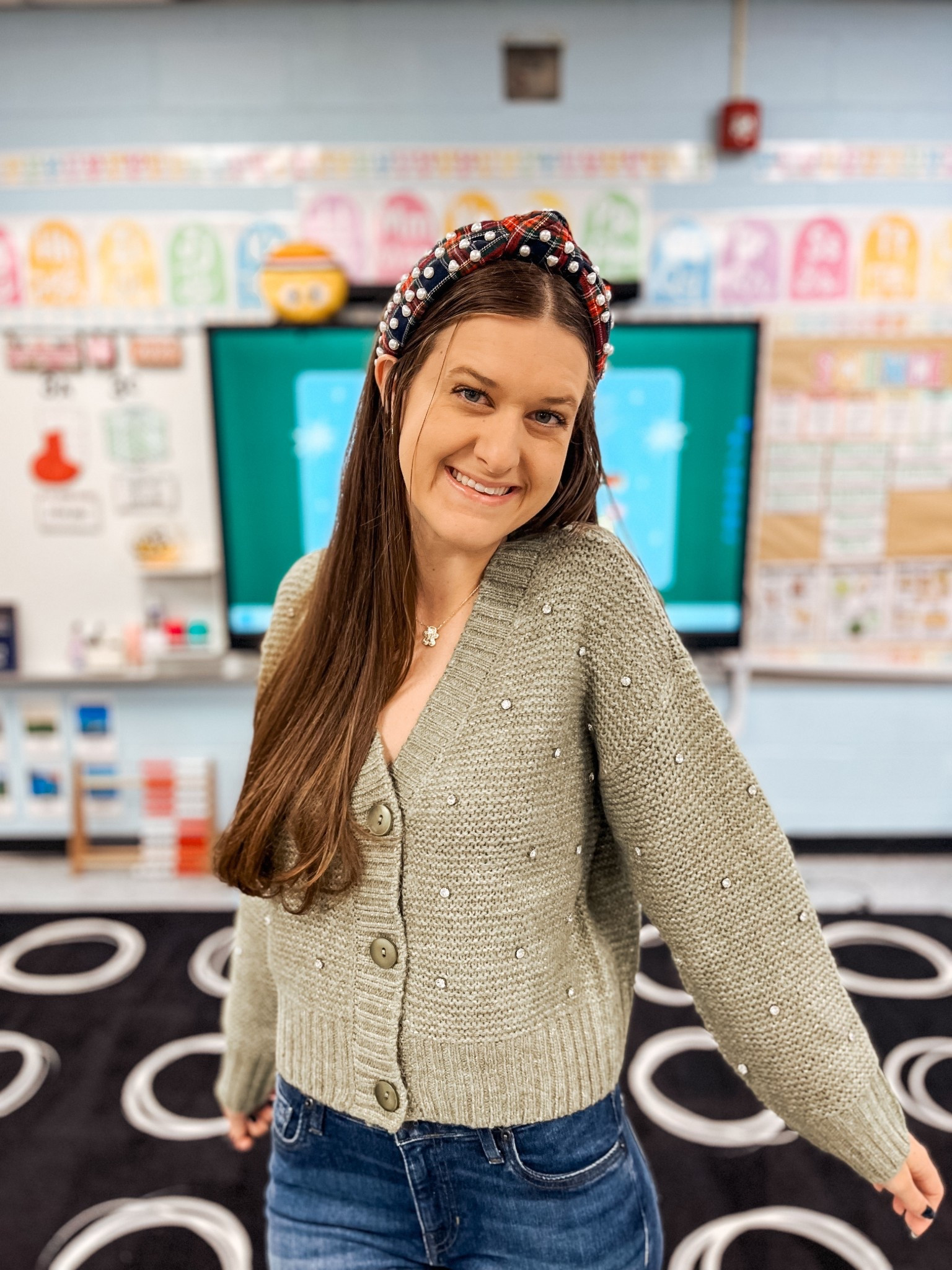 Getting ready for the holidays with the most beautiful new pieces from Buffalo Denim. #ad 

I absolutely love this embellished cardigan, it is such a fun holiday sweater! I am wearing my normal size small and I just love how cozy it is! 
I have been wearing jeans a lot more this year because I can wear them more frequently at work so I purchased some new pairs from Buffalo Denim and I love them! I am loving this wash, these jeans are so stretchy and comfortable! They fit very true to size! @buffalojeans #buffalojeans #wearedenim 


Comment DENIM to get a direct link to shop my Buffalo Denim favorites and all my outfit details! 

#LTKSeasonal #LTKootd #LTKHoliday