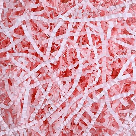 Raissily 10.5oz/300g Crinkle Cut Paper Shred Filler, Packing Grass Cushion for Wedding Birthday A... | Amazon (US)