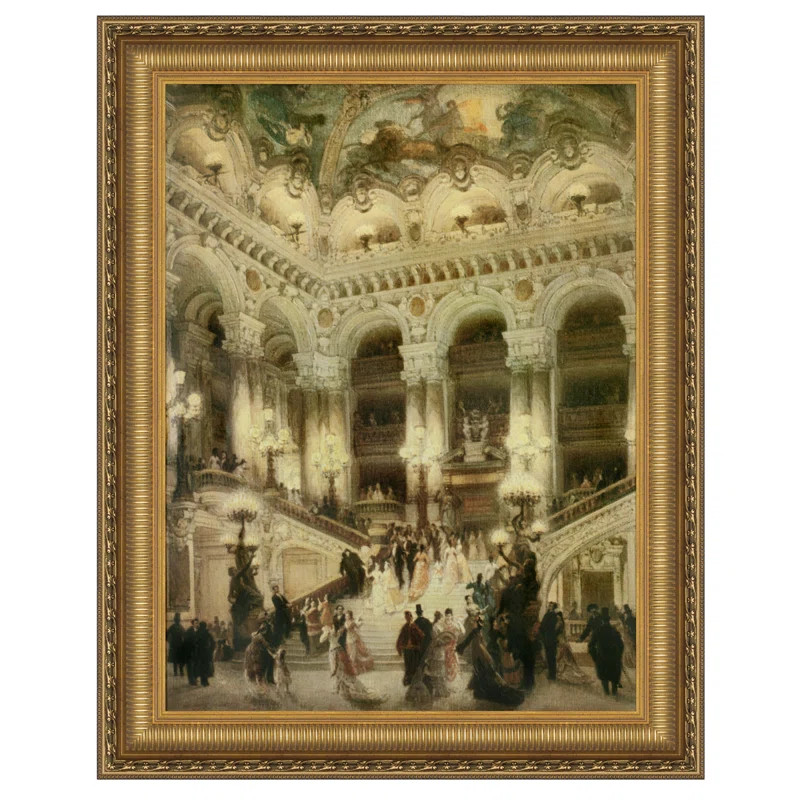 " Le Couloir De L'Opera " by Jean Beraud | Wayfair North America