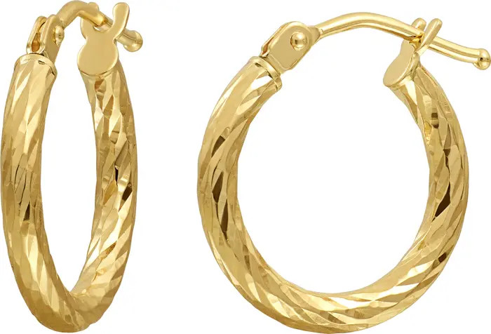 14K Gold Hoop Earrings | Nordstrom Rack