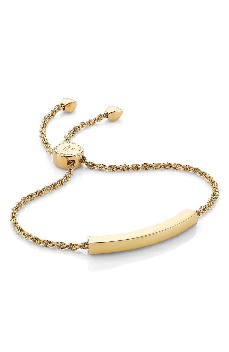 Engravable Linear Friendship Chain Bracelet | Nordstrom