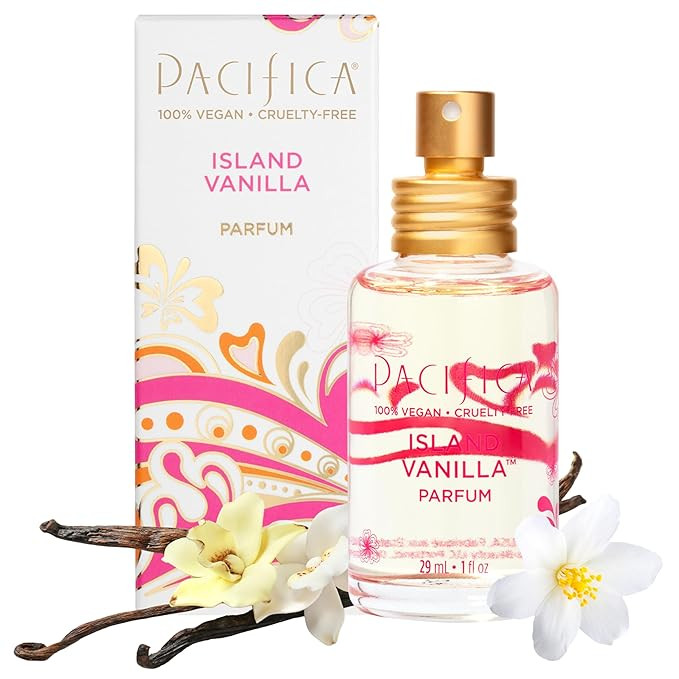 Pacifica Island Vanilla Perfume – Clean Vanilla Fragrance for Women - Warm Tropical Aroma - Lon... | Amazon (US)
