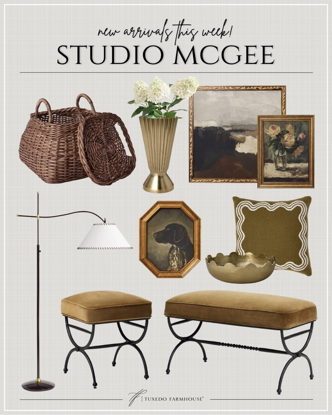 There are so many beautiful home decor and furniture pieces in the new Studio McGee release at Target. I’m loving the rich, deep colors! This pretty bench comes in two sizes.

#LTKSeasonal #LTKFindsUnder100 #LTKHome