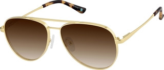 Gold Aviator Sunglasses #1162314 | Zenni Optical | Zenni Optical (US & CA)