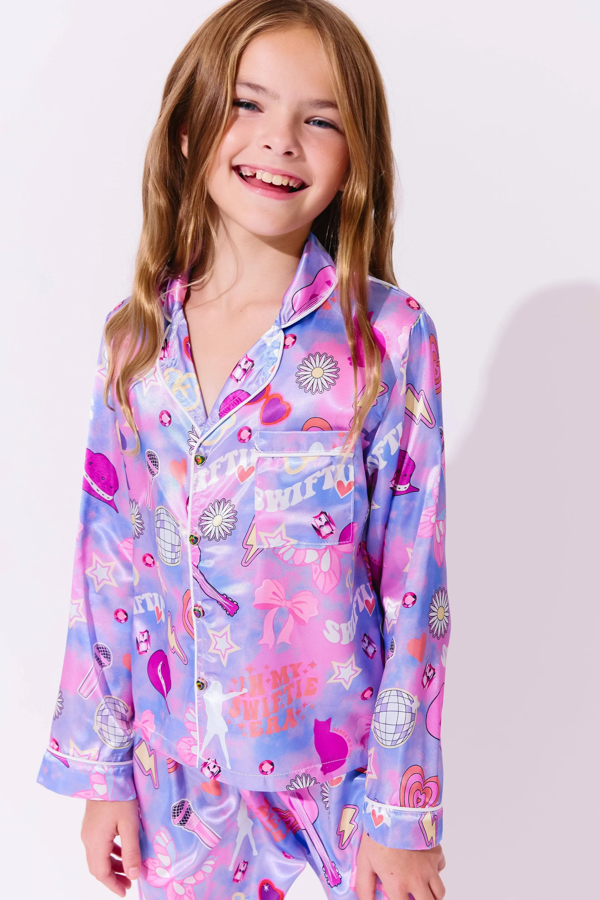 Swiftie Lovers Silk Set | Lola + The Boys