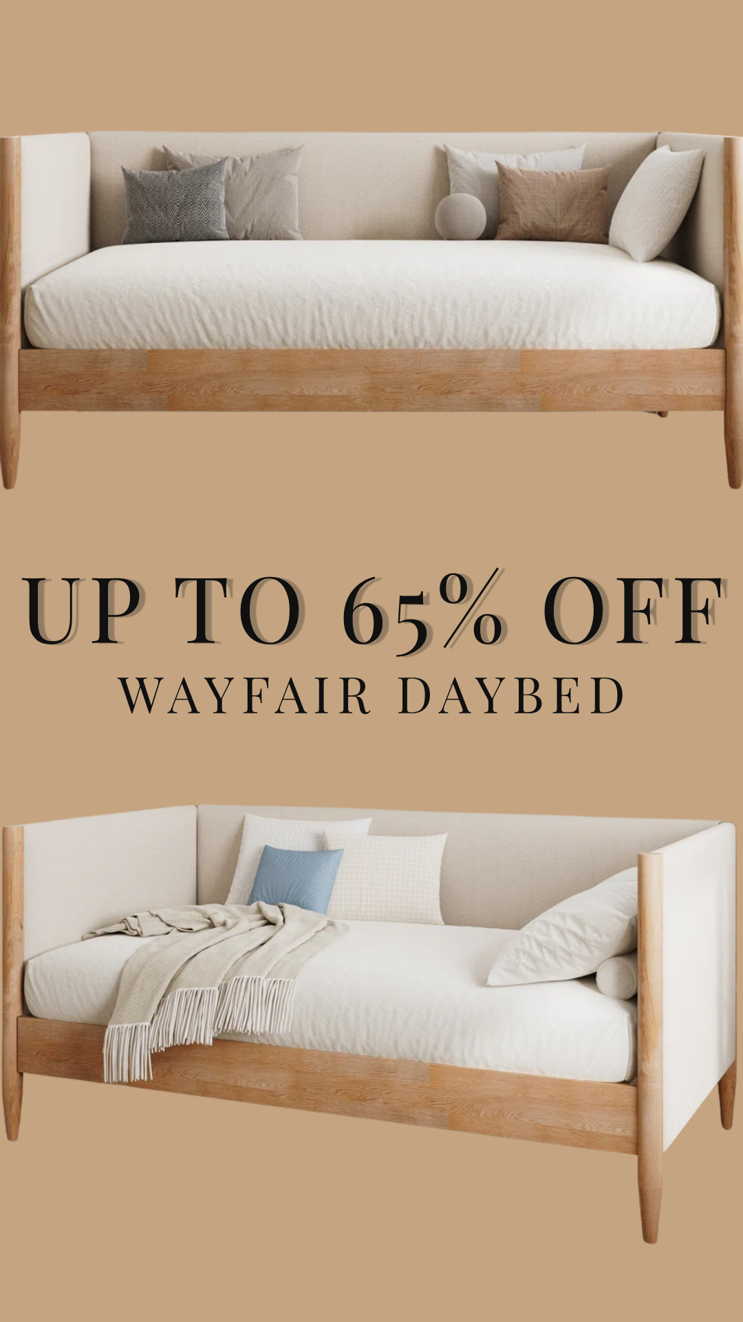 Up to 655 off this daybed from Wayfair!

furniture, home decor, interior design #Wayfair 

 #LTKHome #LTKSaleAlert