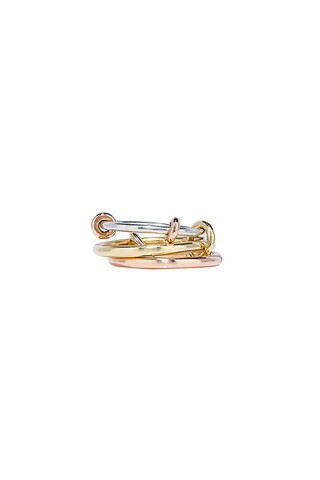 Spinelli Kilcollin Raneth MX Ring in Metallic Gold | FWRD 