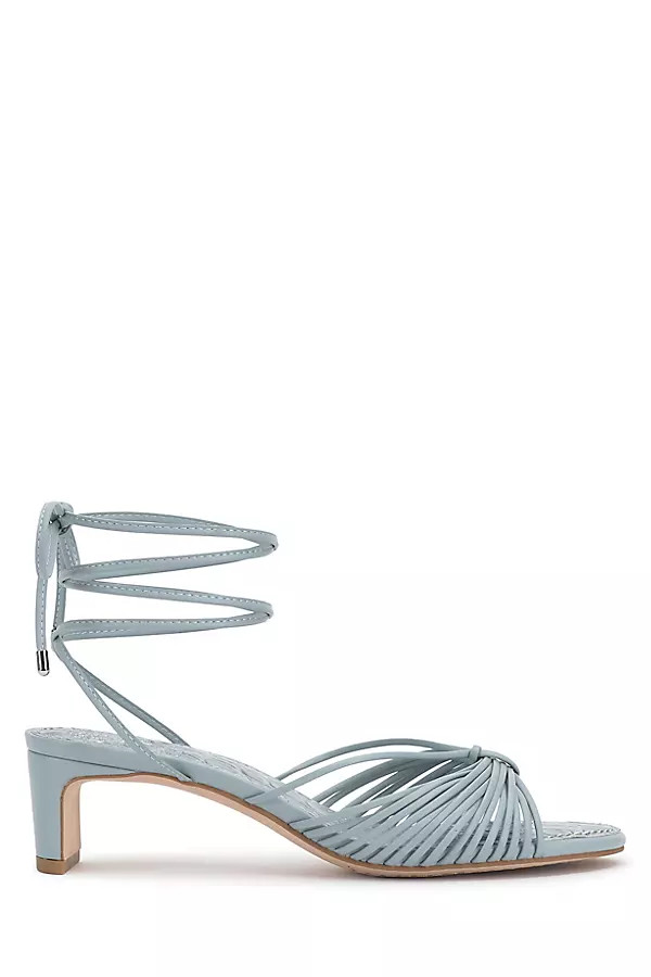 Vince Camuto Lory Ankle-Wrap Kitten Heels | Anthropologie (US)