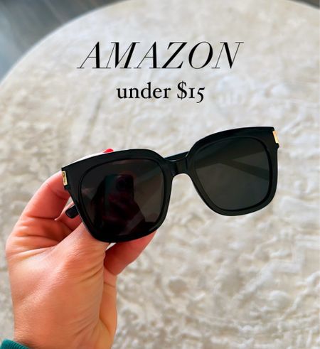 Amazon sunglasses I’m loving under $15 

#LTKstyletip #LTKsalealert #LTKfindsunder50