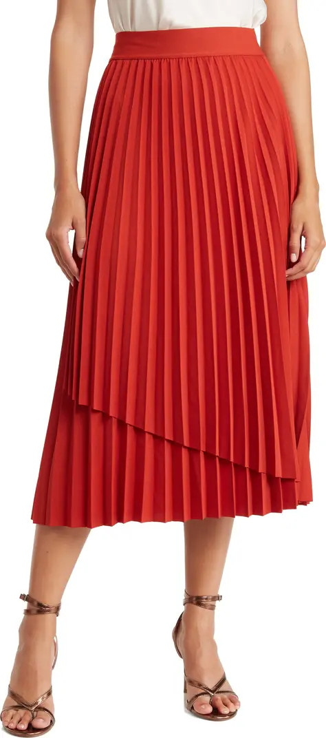 Pleated Tiered Skirt | Nordstrom Rack