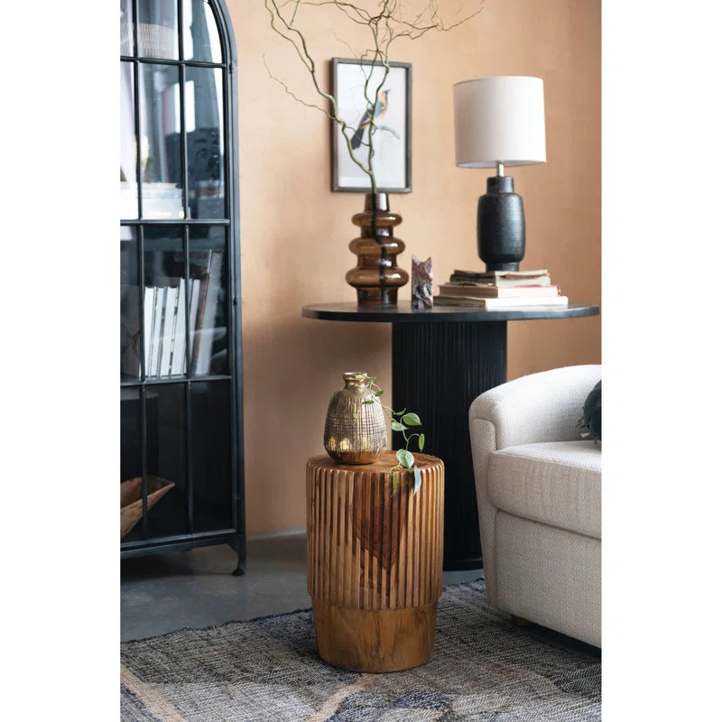 Assisi Round Solid Wood Dining Table | Wayfair North America