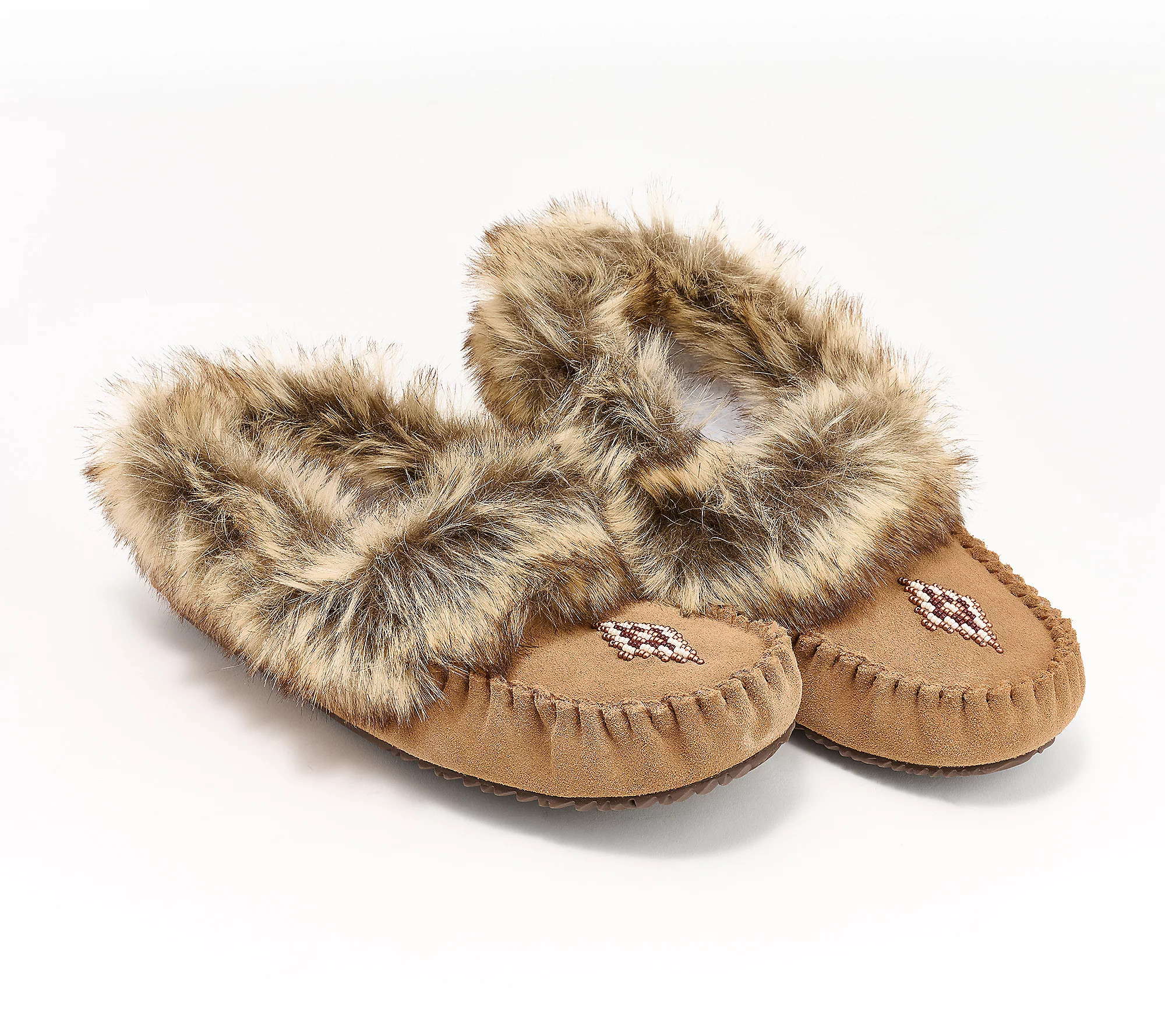 As Is Manitobah Street Suede MocassinSlippers | QVC