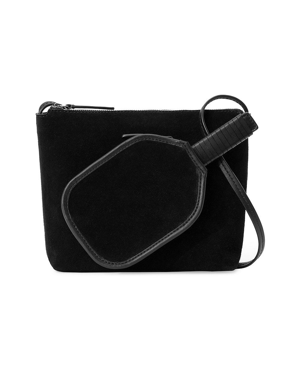 STAUD COURT Ace Leather Crossbody Bag | Saks Fifth Avenue