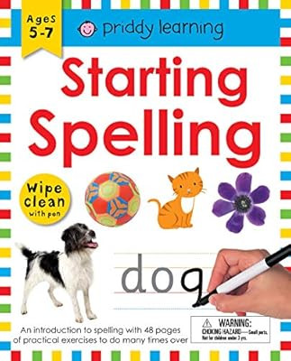 Wipe Clean Workbook: Starting Spelling: An introduction to spelling with 48 pages of practical ex... | Amazon (US)