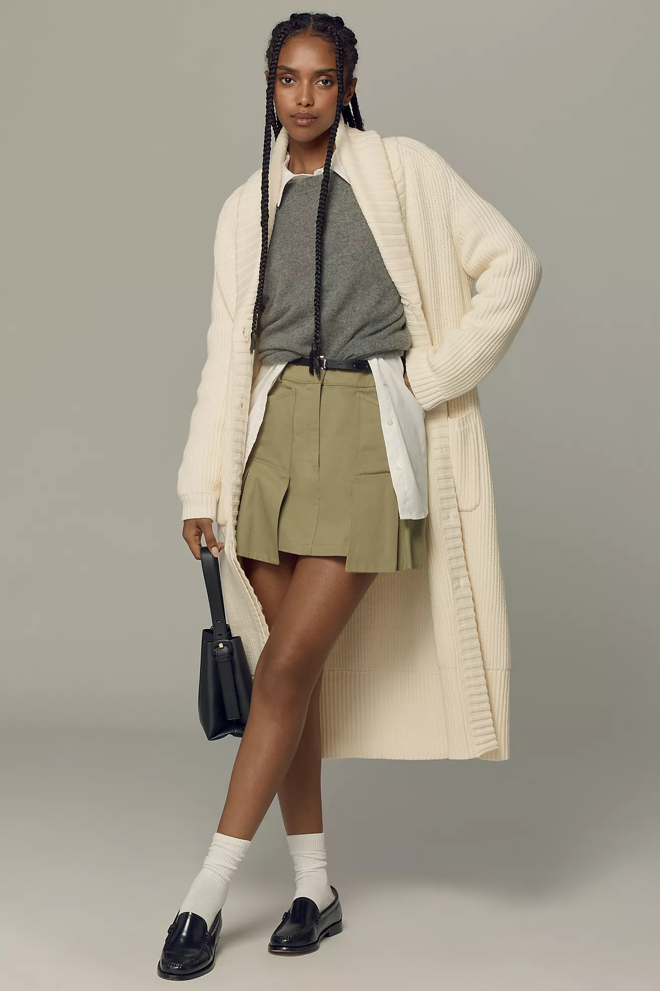 Maeve Longline Coatigan Sweater | Anthropologie (US)