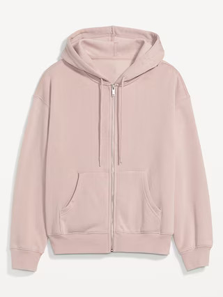 Fleece Full-Zip Hoodie for Women | Old Navy (US)