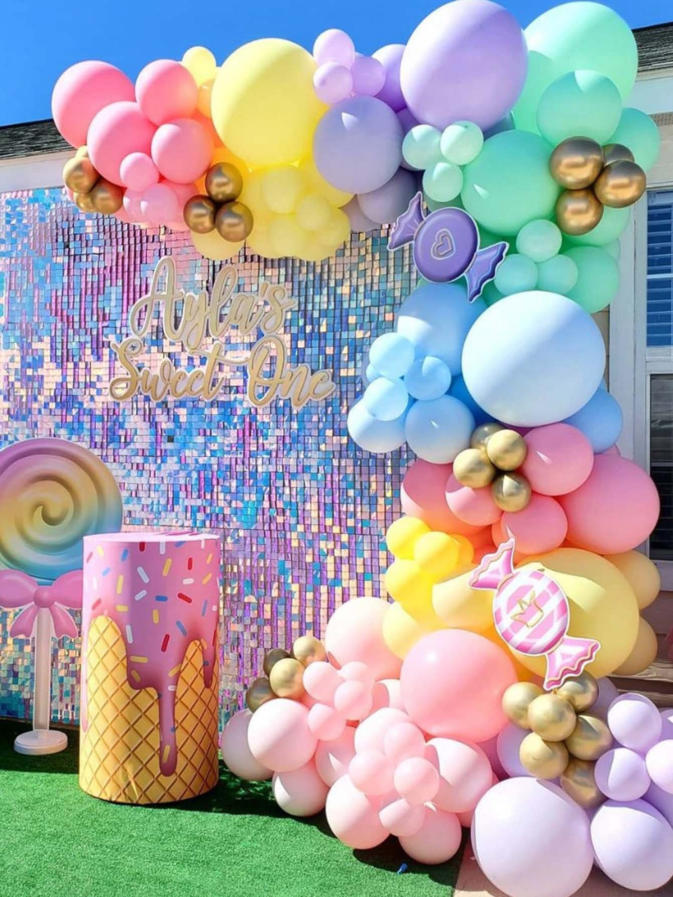 HomeHome & LivingEvent & Party SuppliesDecorationsBalloons127pcs Decorative Balloon Arch Kit | SHEIN