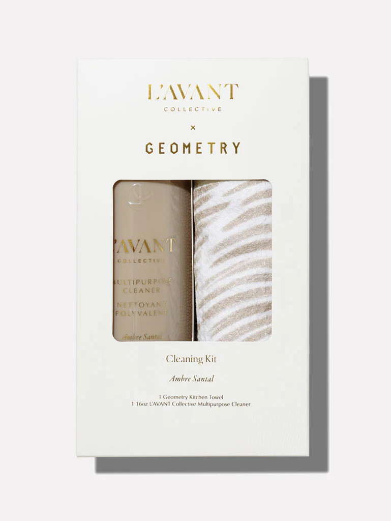 L'AVANT x Geometry Cleaning Kit - Ambre Santal | L'AVANT Collective