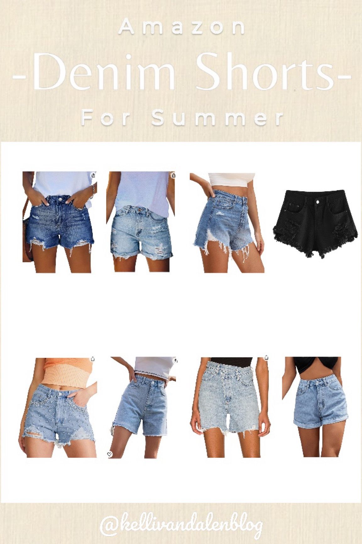 Who else needs new jean shorts for summer? 🙋‍♀️ These ones are found on Amazon which makes your life so much easier! 🙌

#LTKSaleAlert #LTKStyleTip #LTKFindsUnder50