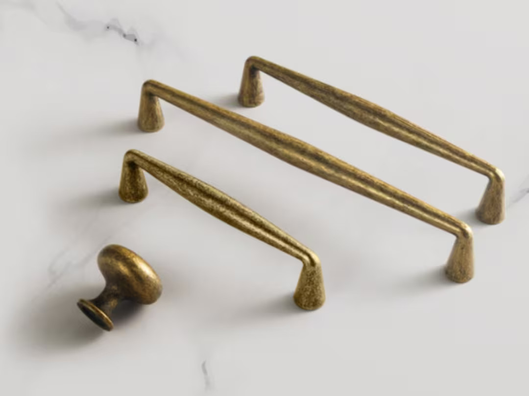 3 3.75 5 6.25 7.5 12.5 Cabinet Pulls Handle Drawer Pull Handles Antique Bronze Dresser Pull Lynn ... | Etsy (US)