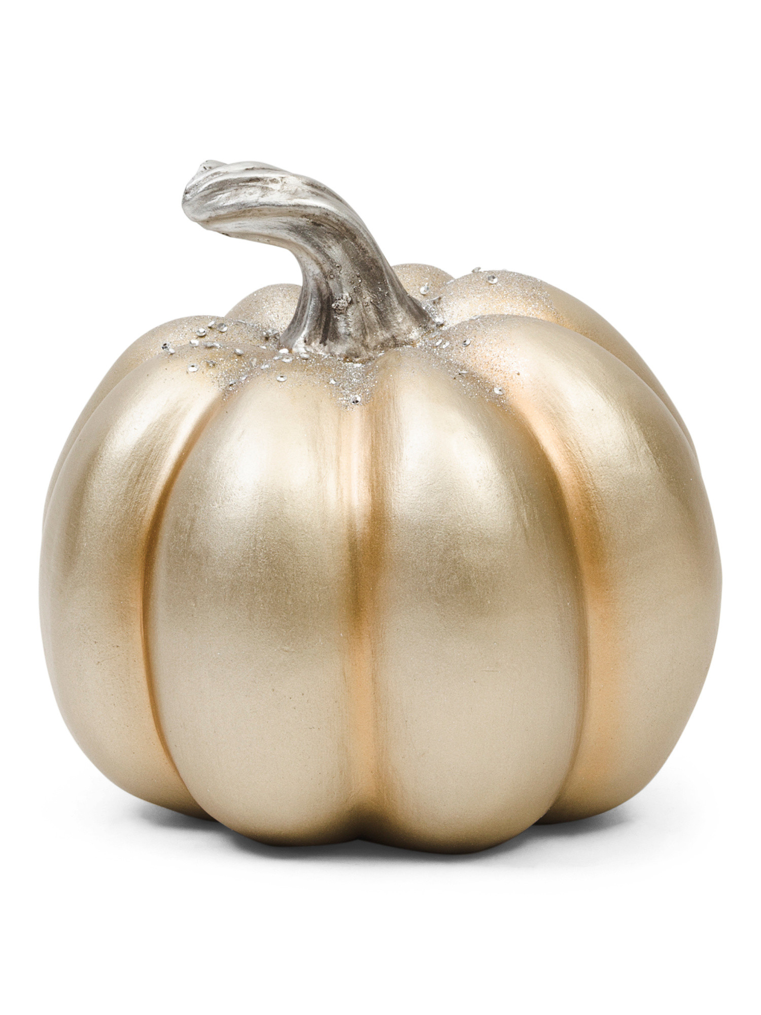8.5in Resin Champ Sequin Pumpkin Decor | TJ Maxx